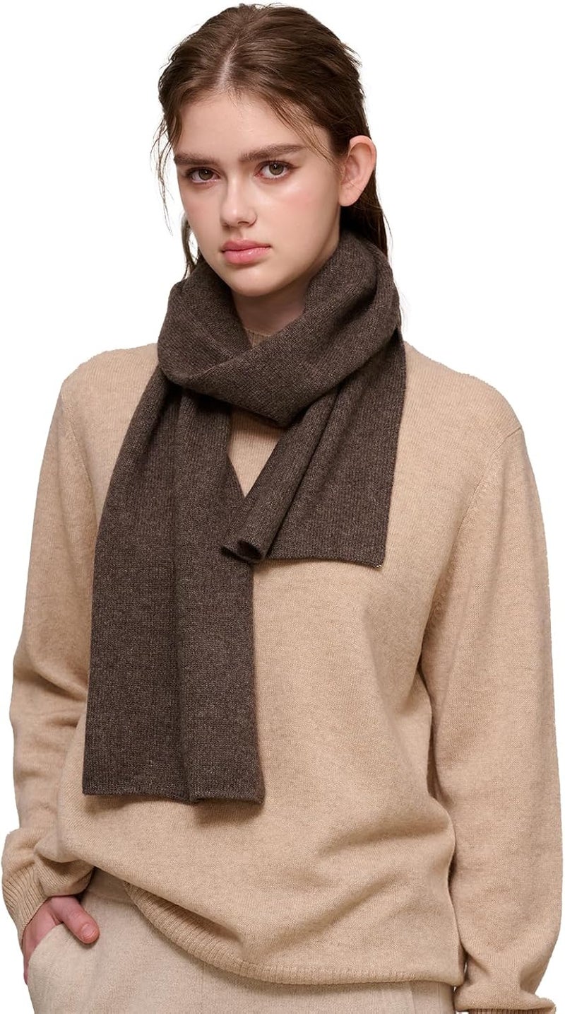 NUOHEMULE Store Luxury 100% Cashmere Scarf for Women & Men, 59''x10'' Extra Warm Winter Scarf, Blanket Scarves in Premium Gift Box - Image 3